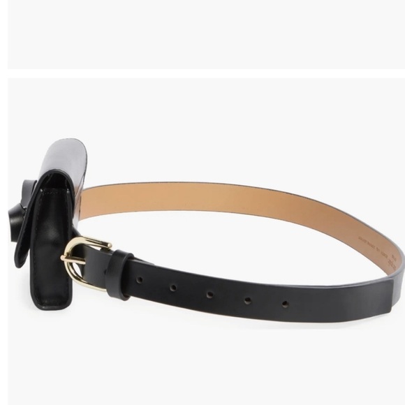 New Kate Spade Black Bow Belt Bag - Picture 4 of 11